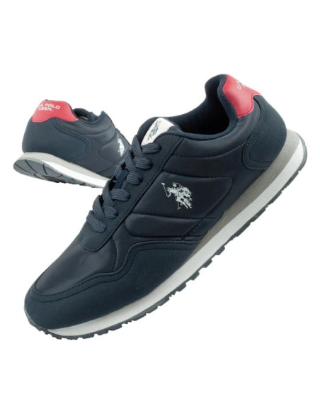 U.s polo assn buty sportowe sneakersy męskie modne wygodne granatowe