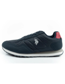 U.s polo assn buty sportowe sneakersy męskie modne wygodne granatowe 2