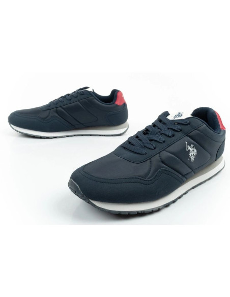 U.s polo assn buty sportowe sneakersy męskie modne wygodne granatowe