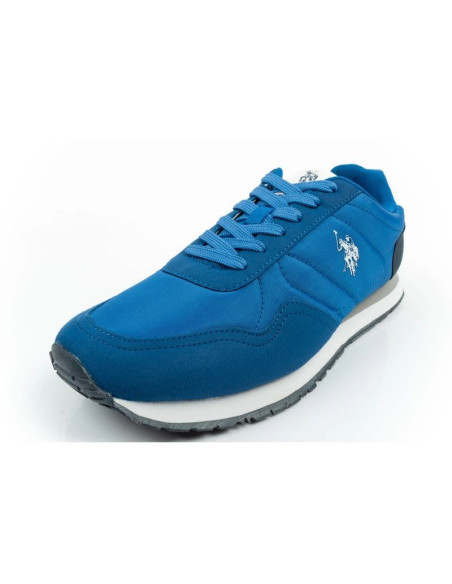 U.s polo assn buty sportowe sneakersy męskie modne wygodne niebieskie