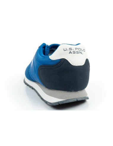 U.s polo assn buty sportowe sneakersy męskie modne wygodne niebieskie
