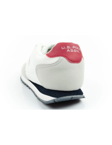 U.s polo assn buty sportowe sneakersy męskie modne wygodne białe