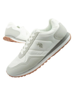 U.s polo assn buty sportowe sneakersy męskie modne wygodne białe