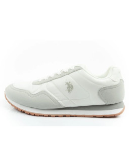 U.s polo assn buty sportowe sneakersy męskie modne wygodne białe 2