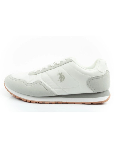 U.s polo assn buty sportowe sneakersy męskie modne wygodne białe