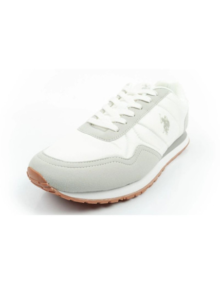 U.s polo assn buty sportowe sneakersy męskie modne wygodne białe