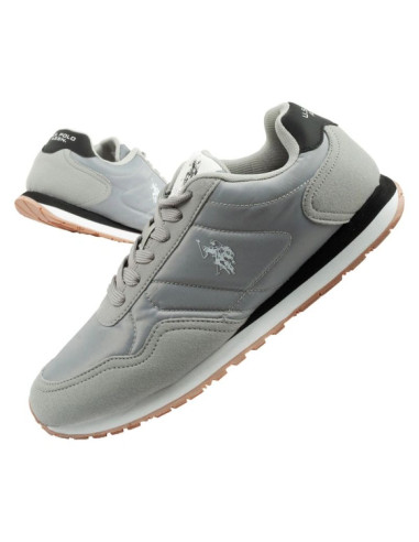 U.s polo assn buty sportowe sneakersy męskie modne wygodne szare