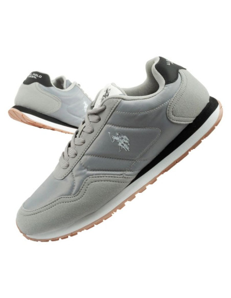 U.s polo assn buty sportowe sneakersy męskie modne wygodne szare