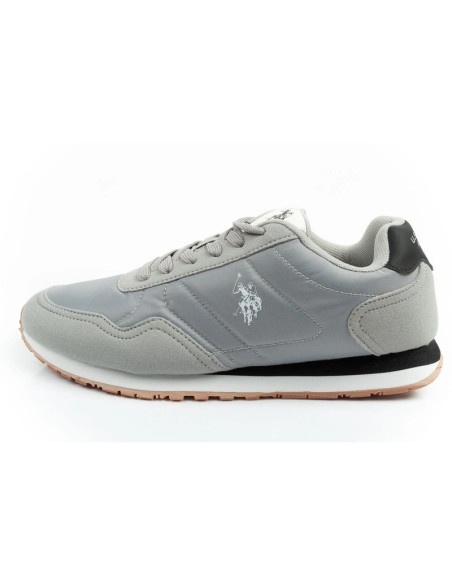 U.s polo assn buty sportowe sneakersy męskie modne wygodne szare