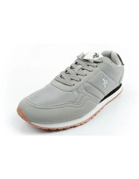 U.s polo assn buty sportowe sneakersy męskie modne wygodne szare