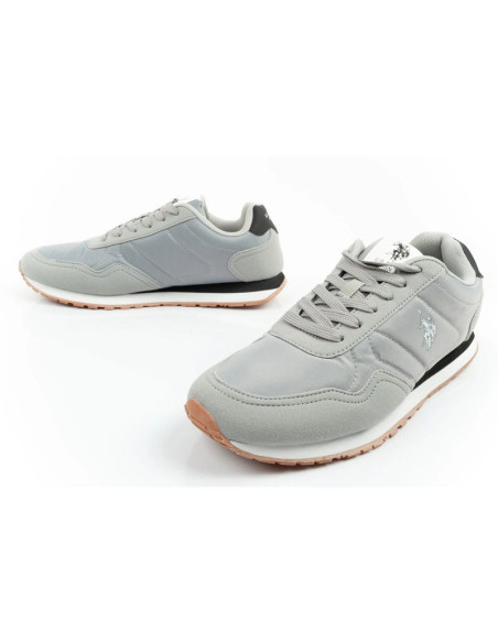 U.s polo assn buty sportowe sneakersy męskie modne wygodne szare