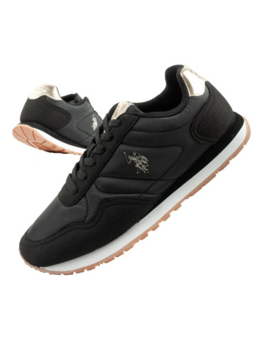 U.s polo assn buty sportowe sneakersy damskie modne wygodne czarne