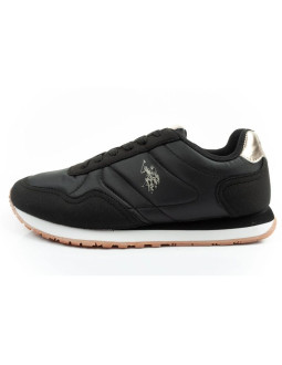 U.s polo assn buty sportowe sneakersy damskie modne wygodne czarne 2