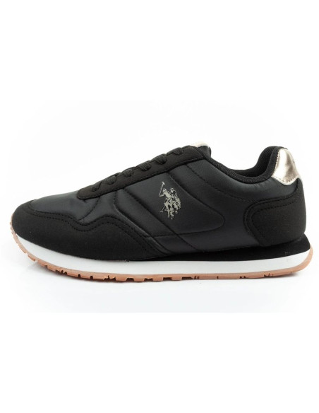 U.s polo assn buty sportowe sneakersy damskie modne wygodne czarne