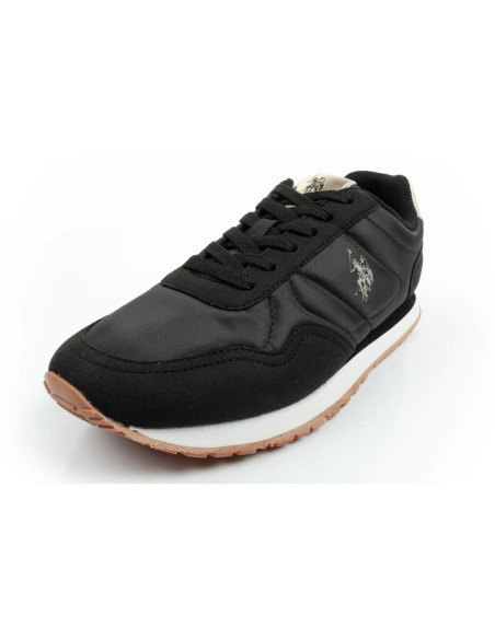 U.s polo assn buty sportowe sneakersy damskie modne wygodne czarne