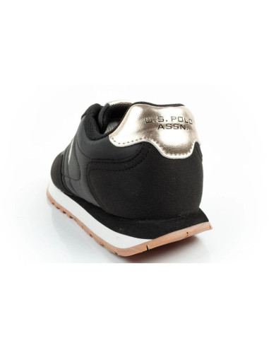 U.s polo assn buty sportowe sneakersy damskie modne wygodne czarne