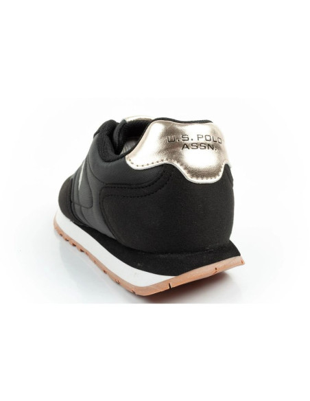 U.s polo assn buty sportowe sneakersy damskie modne wygodne czarne