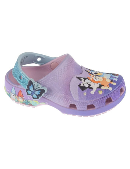 Crocs classic bluey multi clog t 212370-90h różowe 22/23