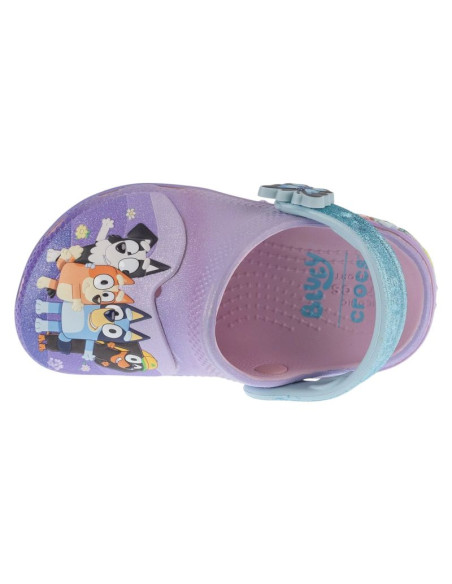 Crocs classic bluey multi clog t 212370-90h różowe 22/23