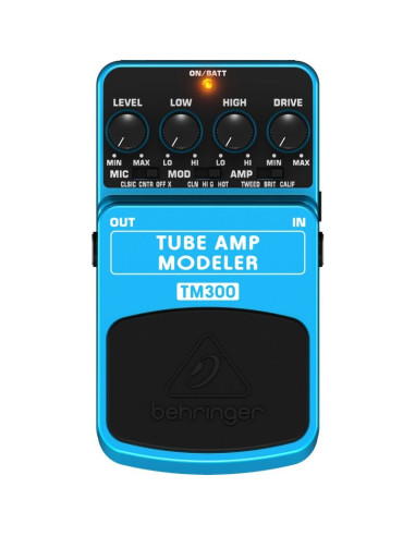 Behringer tm300 pedał z efektami czarny, niebieski