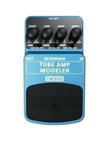 Behringer tm300 pedał z efektami czarny, niebieski