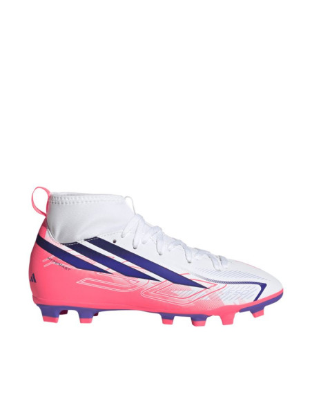 Buty piłkarskie dla dzieci adidas f50 hyperfast club mid fg/mg kj0670