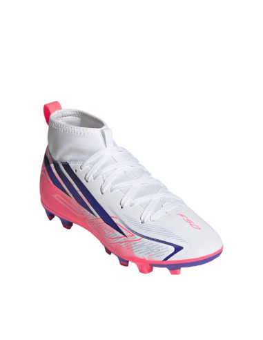 Buty piłkarskie dla dzieci adidas f50 hyperfast club mid fg/mg kj0670
