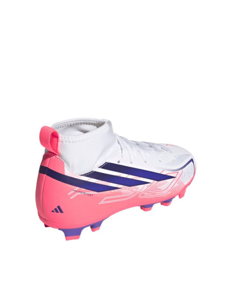 Buty piłkarskie dla dzieci adidas f50 hyperfast club mid fg/mg kj0670