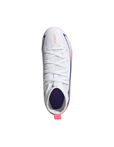 Buty piłkarskie dla dzieci adidas f50 hyperfast club mid fg/mg kj0670