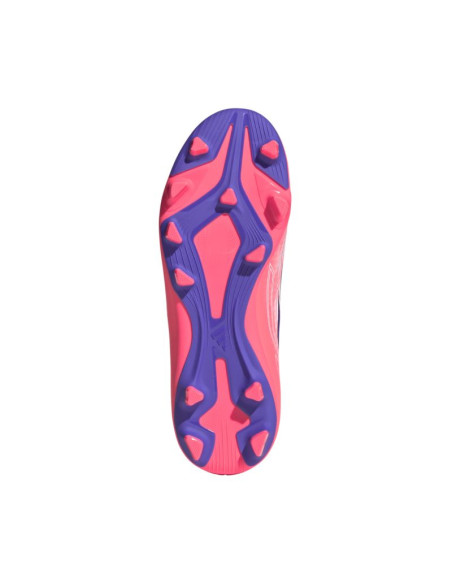 Buty piłkarskie dla dzieci adidas f50 hyperfast club mid fg/mg kj0670