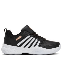 Sneakersy damskie k-swiss court express 2 clay do treningu czarne (94429-078-m)