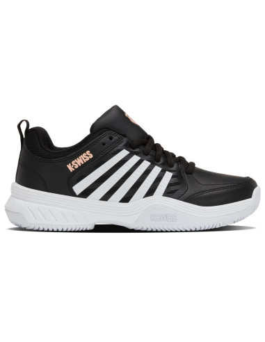 Sneakersy damskie k-swiss court express 2 clay do treningu czarne (94429-078-m)