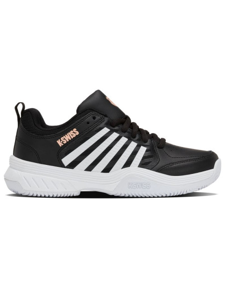 Sneakersy damskie k-swiss court express 2 clay do treningu czarne (94429-078-m)