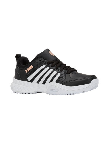 Sneakersy damskie k-swiss court express 2 clay do treningu czarne (94429-078-m)