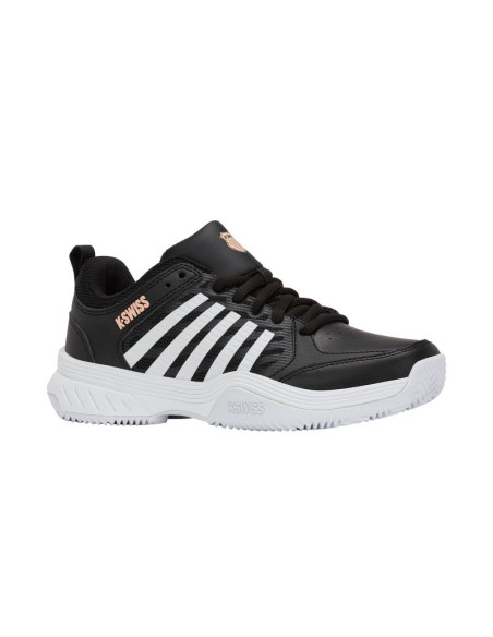 Sneakersy damskie k-swiss court express 2 clay do treningu czarne (94429-078-m)