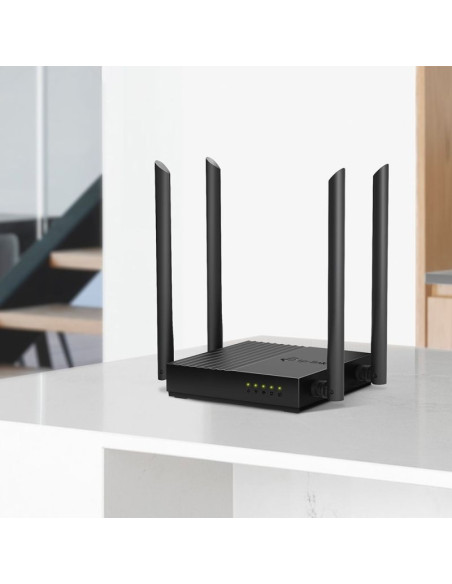 Router tp-link archer c64 obsługa standardu wi-fi 802.11ac wave2 – 867 mb/s w paśmie 5 ghz i 400 mb/s w paśmie 2,4 ghz†.