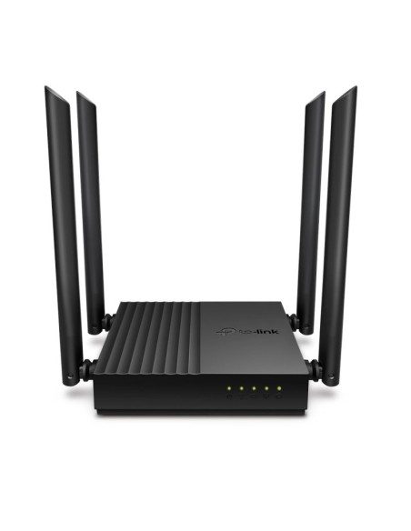 Router tp-link archer c64 obsługa standardu wi-fi 802.11ac wave2 – 867 mb/s w paśmie 5 ghz i 400 mb/s w paśmie 2,4 ghz†.