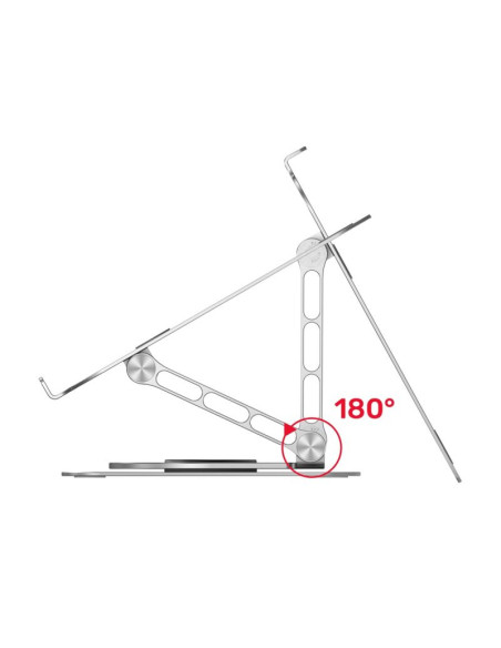 Unitek podstawka pod laptopa regulowana 360° 10-16''