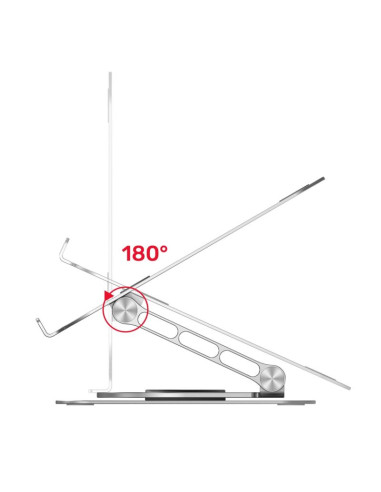 Unitek podstawka pod laptopa regulowana 360° 10-16''