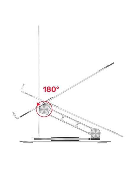 Unitek podstawka pod laptopa regulowana 360° 10-16''