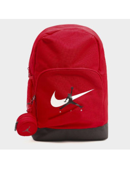 Plecak szkolny sportowy air jordan school backpack gym red + etui - 9a9277-r78