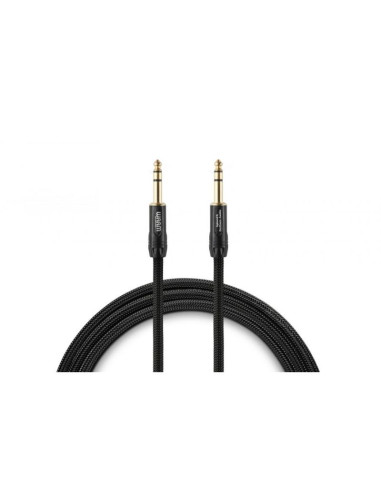 Warm audio prem-trs-3 kabel audio 0,9 m 6.35mm trs czarny