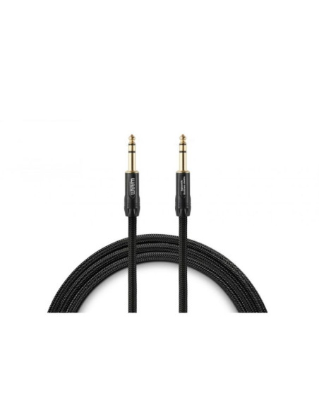 Warm audio prem-trs-3 kabel audio 0,9 m 6.35mm trs czarny