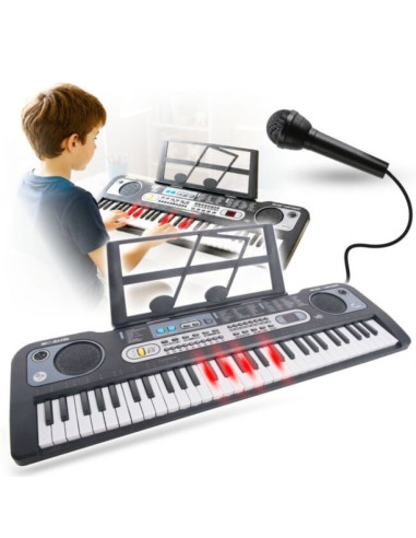 Mq 6119l keyboard elektroniczny edukacyjny przenoś