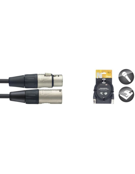 Stagg nmc20r - kabel mikrofonowy 20m