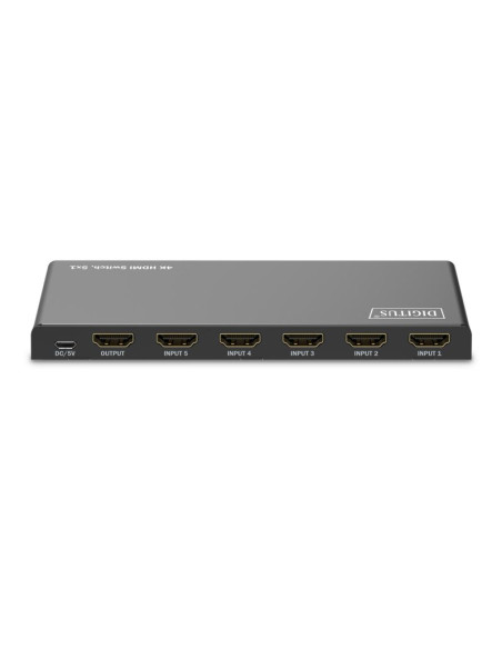 Digitus przełącznik 4k hdmi, 5 x 1
