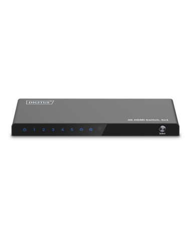 Digitus przełącznik 4k hdmi, 5 x 1