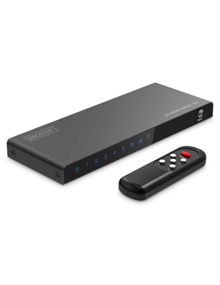 Digitus przełącznik 4k hdmi, 5 x 1