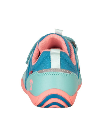 Buty trollkids skaland barefoot hiker niebieski portowy/mgła akwamarynowa/różowy piwonia