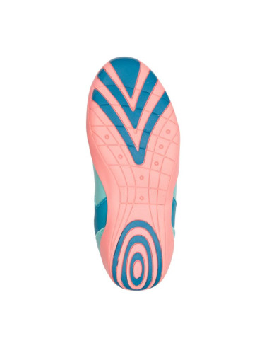 Buty trollkids skaland barefoot hiker niebieski portowy/mgła akwamarynowa/różowy piwonia
